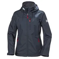 HELLY HANSEN Damen W Crew Hooded Midlayer Jacket, Marineblau,