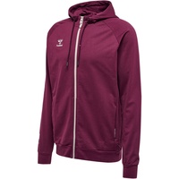 Hummel MOVE Grid Kapuzenjacke Herren 3506 grape wine XL