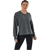 Nike Damen Ny Core Frnch Trry FLC Sweatshirt, Black/Htr/Dk