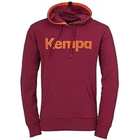 Kempa Graphic Hoodie deep rot, 128