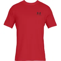 Under Armour Sportstyle Left Chest Trainingsshirt Herren red L