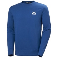 HELLY HANSEN Nord Graphic Crew Sweatshirt - Deep Fjord