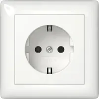 Gira Schuko-Steckdose Unterputz 444003 Weiß