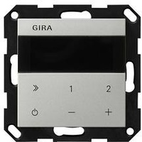 Gira UP-Radio IP System 55 Edelstahl