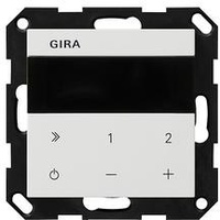 Gira 232027 UP-Radio IP System 55 Reinweiß seidenmatt)