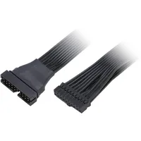 Akasa interne USB 3.0 Verlängerung, schwarz, 0.15m (AK-CBUB45-15BK)