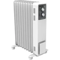 Glen Dimplex Rippenradiator RD 1009 TS 2000 W Grau/Weiß