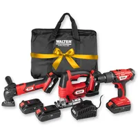 Walter Akku Werkzeugset 7tlg. 20V / 2x 2.000 mAh
