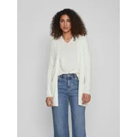 VILA Strickjacke 'Ril' - weiß - XL