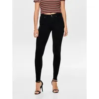 Only Female Skinny Fit Jeans mit Label-Patch Modell 'POWER',