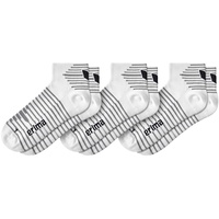 Erima Kinder Socken 3-Pack Kurzsocken, weiß, 31-34