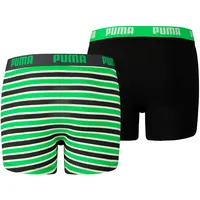 Puma Boxershorts JUNGEN BASIC BOXER Printed Stripes 2P in