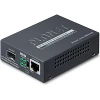 Planet 802.3at PoE+ PD (1 Ports), Netzwerk Switch, Schwarz