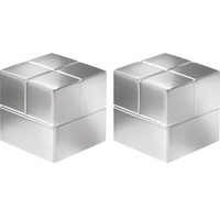 Sigel C20 "Super-Strong" Magnete silber, Metall 2,0 x 2,0