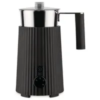 Alessi Plissé Milchaufschäumer schwarz