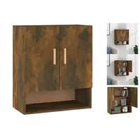 VidaXL Wandschrank Räuchereiche 60x31x70 cm Holzwerkstoff vidaXL