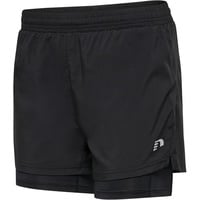 New Line nwlKANSAS 2in1 Laufshorts Damen 2001 black XS