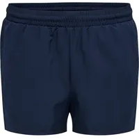 Hummel MOVE Grid Woven Shorts Damen 7026 marine XL