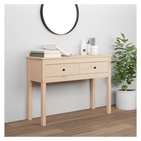 VidaXL Konsolentisch 100x35x75 cm Massivholz Kiefer