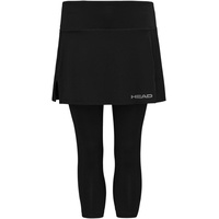 Head CLUB 3/4 Tights Skort Women, schwarz M