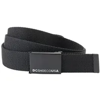 DC Shoes Gürtel Web Polyester Schwarz 105