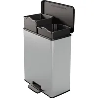 Curver Duo 26+26L Abfallbehälter mit Pedal