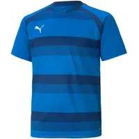 Puma Teamvision Jersey Jr Electric Blue Lemonade-limoges-puma White, 164