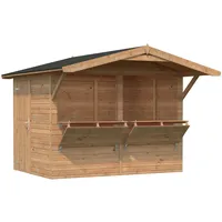 Palmako Stella 2,73 x 1,9 m natur/braun