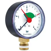 Afriso Manometer 0-4 bar Ø 80 mm G 1/2
