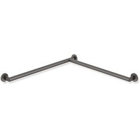 Hewi System 900 Duschhandlauf 900.35.10560SC Edelstahl pulverbeschichtet dunkelgrau perlglimmer