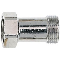 HEIMEIER Längenausgleichsstück 3/4 x 3/4 50mm, Messing vernickelt