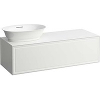 Laufen The new CLASSIC Schubladenelement, Ausschnitt links, geschwärzte Eiche