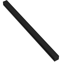 Hewi Wandprofil 950.13.0011DC pulverbeschichtet, 482 mm, schwarz tiefmatt