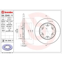 Brembo 08.C540.11