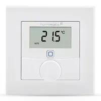Homematic IP Wandthermostat mit Luftfeuchtigkeitssensor Weiß 156669A0