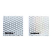 Basil Unisex – Erwachsene Reflektor-07383581 Reflektor, Silber, Einheitsgröße