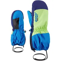 Ziener Kinder LEVI Ski-Handschuhe/Wintersport | wasserdicht atmungsaktiv, persian blue,