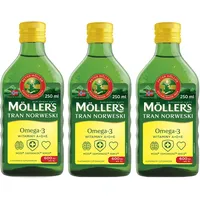 Mollers Tran Omega-3 600 IU with Vitamin D3 Zitrone