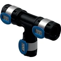 Geberit FlowFit T-Stück 620122001 DN 20/15/20, Ø 25/20/25 mm,