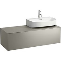 Laufen Sonar Schubladenelement/Sideboard H4054530340421, 117,5x34x45,5cm, Ausschnitt rechts, Titan