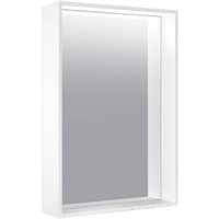 Keuco X-Line Lichtspiegel Inox 46 x 85 cm mit