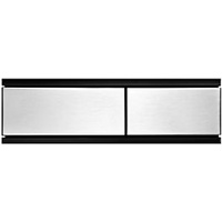 TECE square Glas 9820559 Tasten Optik Edelstahl gebürstet,