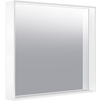 Keuco X-Line Lichtspiegel 33297302500, Weiß, 800x700x105mm, mit LED-Beleuchtung