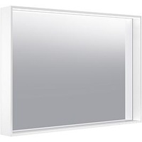 Keuco X-Line Lichtspiegel 33298183000 Cashmere, 1000x700x105mm, LED-Beleuchtung und Spiegelheizung