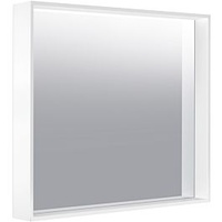 Keuco X-Line Kristallspiegel 33295302500 unbeleuchtet, weiß, 800x700x105mm