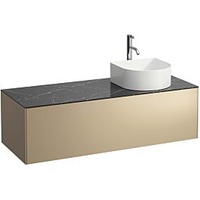 Laufen SONAR Schubladenelement/Sideboard H4054270341401, 117,5x34x45,5cm, Ausschnitt rechts mit Hahnloch,