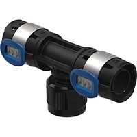 Geberit FlowFit Übergangs-T-Stück mit MasterFix PPSU