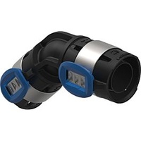 Geberit FlowFit Bogen 45 Grad, Außendurchmesser 25mm