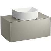 Laufen Sonar Schubladenelement/Sideboard H4054110340421, 77,5x34x45,5cm, Ausschnitt Mitte, Titan