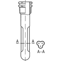 Afriso Profiltauchhülse 67335 TG 1/2 15 x 16 mm,